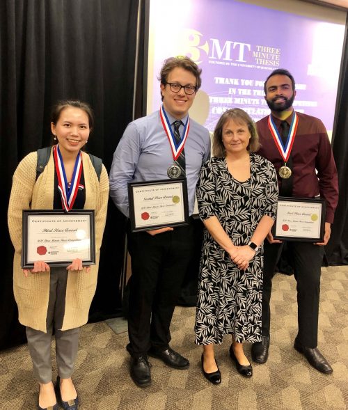 Winners of the 2019 3MT competition