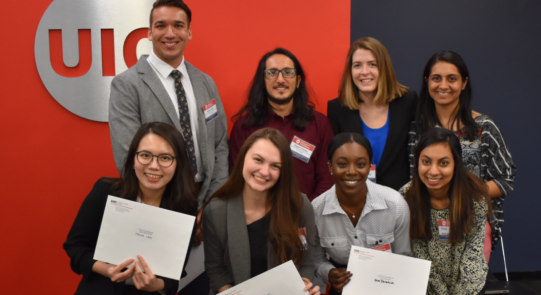 Winners from the second annual Bioengineering Research Symposium