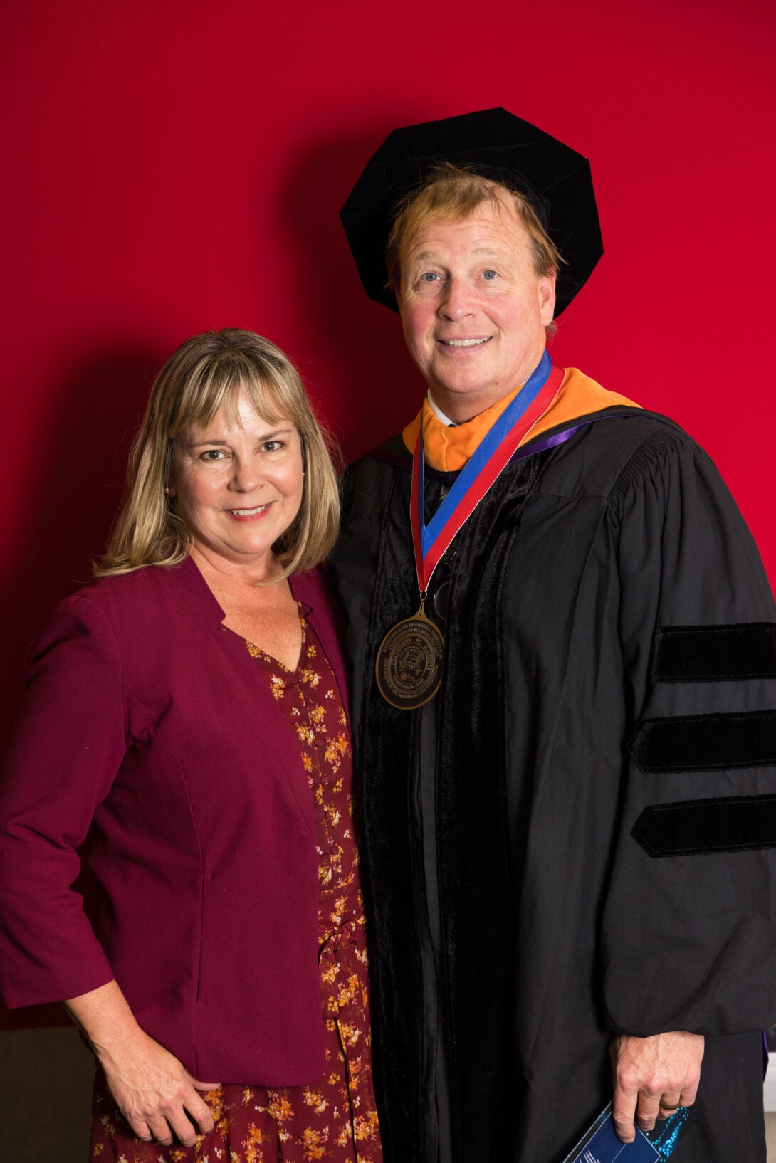 Richard and Loan Hill Professor James Patton and his wife, Jill