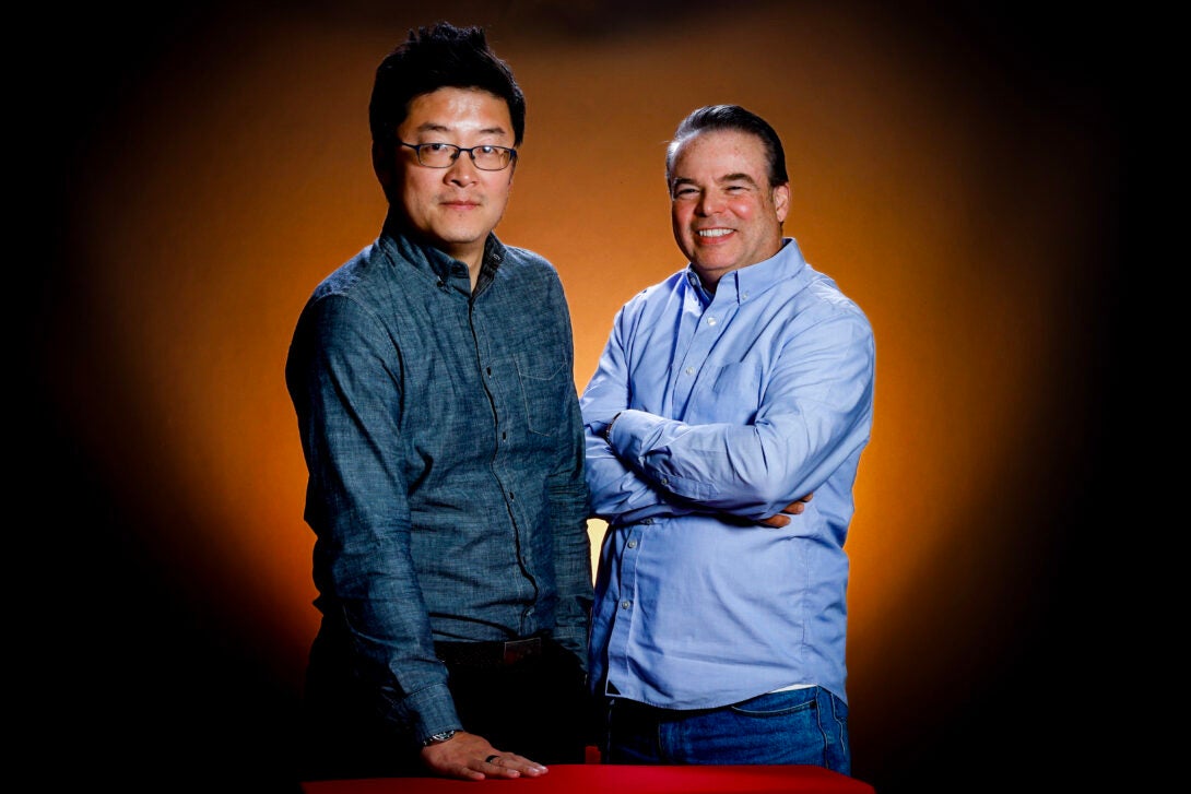 Clinical Associate Professor Zhinan Wang and Associate Professor John Hetling